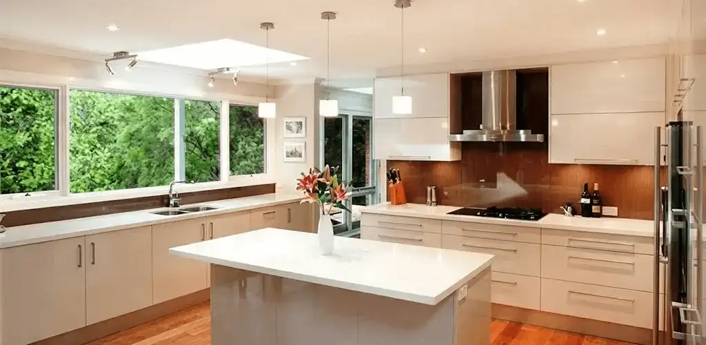 Kitchen cabinet refacing and remodel results in a modern kitchen in Mesa, AZ